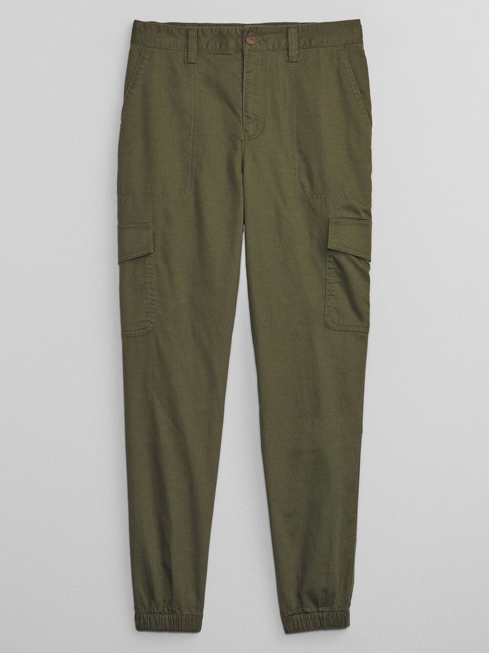 GAP Girlfriend Jogger Olive Green Cargo Pants Size 4